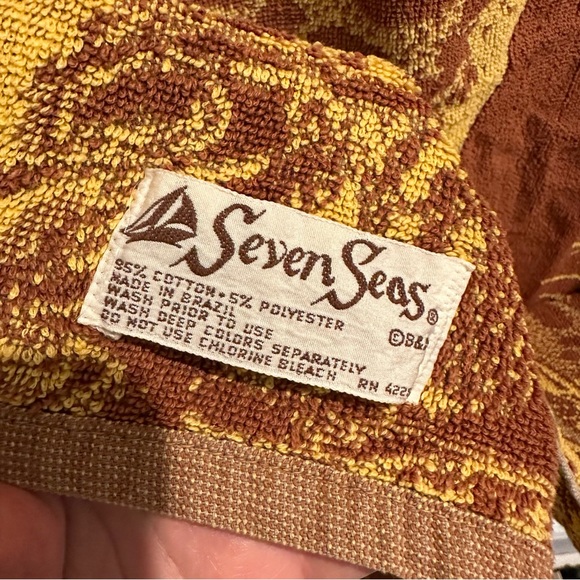 Vintage Seven Seas Leopard Beach Towel - Picture 10 of 11